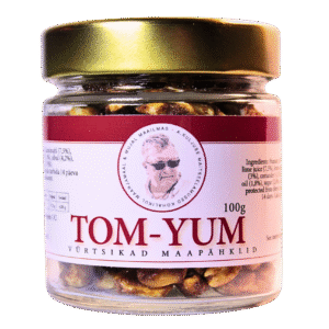 Tom-Yum vürtsikad maapähklid 100g.